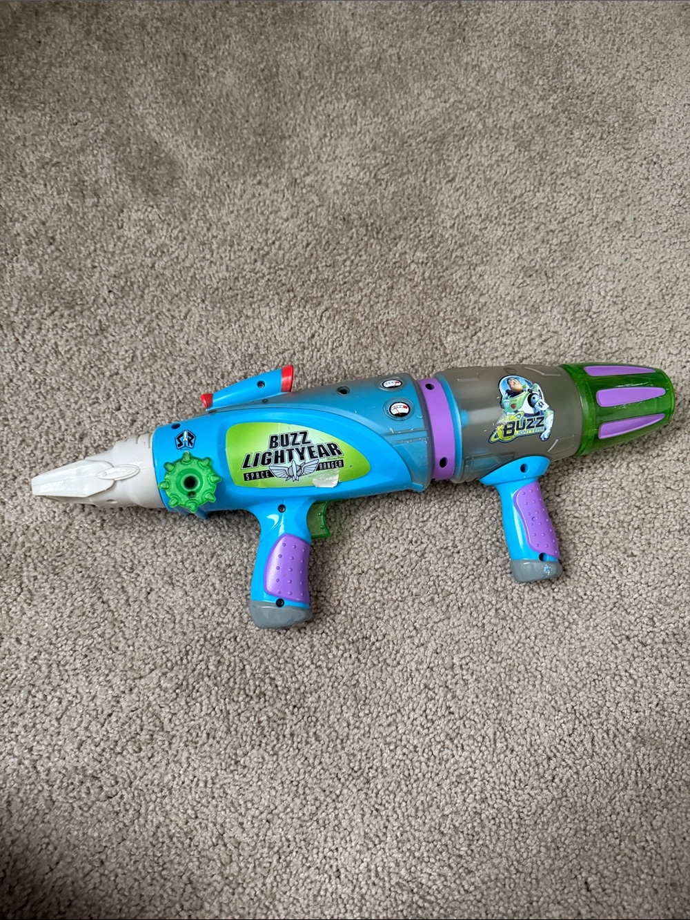 Disney Buzz Lightyear Space Blaster - Blue, Green & Purple